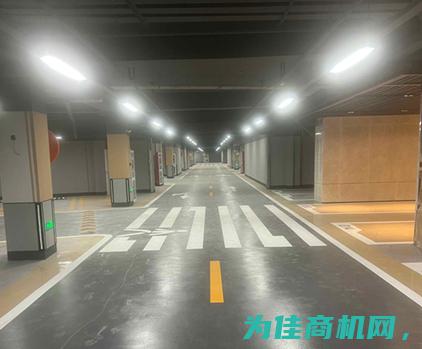 【南京达尊交通工程公司地下停车场道路划线】