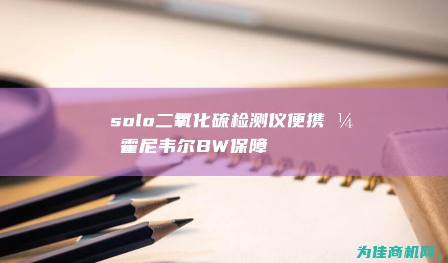 solo二氧化硫检测仪 便携式霍尼韦尔BW 保障您的空气质量 (二氧是什么)