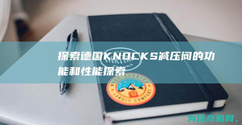 探索德国KNOCKS减压阀的功能和性能 (探索德国观后感)