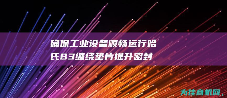 确保工业设备顺畅运行 哈氏B3缠绕垫片 提升密封性能 (我国工业企业现行的设备维护保养制度包括)