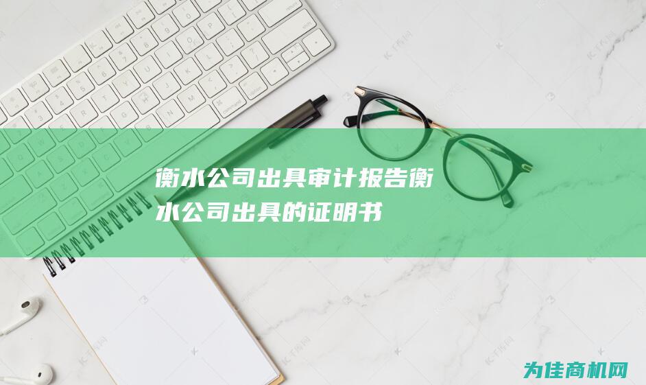 衡水公司出具审计报告 (衡水公司出具的证明书)