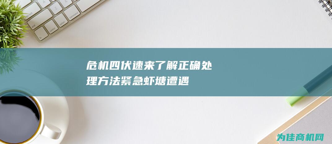 危机四伏 速来了解正确处理方法！ 紧急！虾塘遭遇老黑水 (危机四伏啥意思)