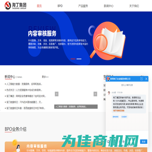 淘丁集团 - 内容审核 - 数据标注 - 财税服务