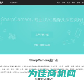 SharpCamera,专业的C#摄像头深控类库!