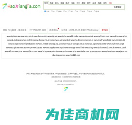 域名盲盒_网站HTTP状态码_Ping检测_好想她